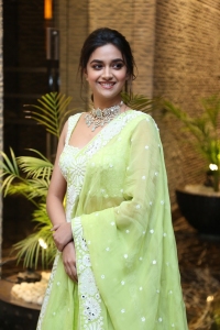 Actress Keerthy Suresh Cute Stills @ Good Luck Sakhi Pre Release