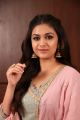 Actress Keerthy Suresh Cute HD Pics @ Sandakozhi 2 Movie Interview