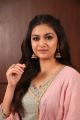 Actress Keerthy Suresh Cute HD Pics @ Sandakozhi 2 Movie Interview