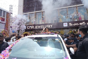 Actress Keerthy Suresh @ CMR Shopping Mall Mancherial Launch