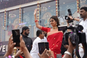 Actress Keerthy Suresh launches CMR Shopping Mall Mancherial Telangana Photos