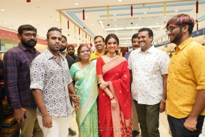 Actress Keerthy Suresh launches CMR Shopping Mall Mancherial Telangana Photos