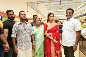 Actress Keerthy Suresh @ CMR Shopping Mall Mancherial Launch