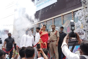 Actress Keerthy Suresh launches CMR Shopping Mall Mancherial Telangana Photos