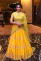 Remo Actress Keerthy Suresh Yellow Saree Photos