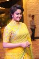 Actress Keerthy Suresh in Yellow Saree Images