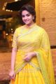 Actress Keerthy Suresh Yellow Saree Photos