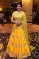 Actress Keerthy Suresh Yellow Saree Photos