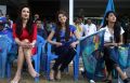 Madhuri Bhattacharya, Pranitha, Aindrita Ray at CCL 3 Kerala Strikers vs Karnataka Bulldozers Match Photos