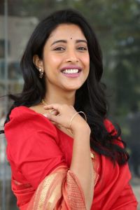 Yatra 2 Movie Heroine Ketaki Narayan Red Saree Photos