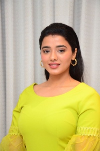 Actress Ketika Sharma Latest Pics in Green Yellow Dress