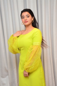 Actress Ketika Sharma Latest Pics in Green Yellow Dress