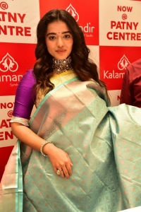 Actress Ketika Sharma in Silk Saree Photos