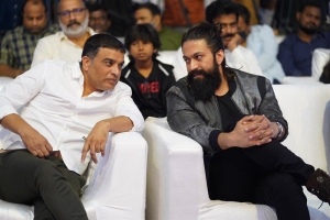 Dil Raju, Yash @ KGF Chapter 2 Press Meet Hyderabad Photos