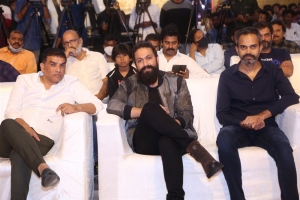 Dil Raju, Yash, Prashanth Neel @ KGF Chapter 2 Press Meet Hyderabad Photos