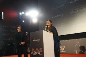 Actress Raveena Tandon @ KGF 2 Trailer Launch Event Stills