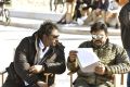 VV VInayak, Chiranjeevi @ Khaidi No 150 Movie Working Stills