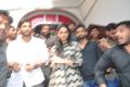 Allu Arjun, Sneha Reddy @ Khaidi No 150 Theater Coverage @ Sandhya 70MM, RTC X Roads, Hyderabad