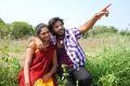 Raj Virat, Geetha Pallavi in Kharjuram Movie Stills