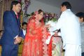 Telangana CM Chandrashekar Rao @ Ali's Brother Khayyum Wedding Reception Stills
