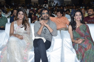 Dimple Hayathi, Ravi Teja, Meenakshi Chaudhary @ Khiladi Movie Pre Release Event Stills