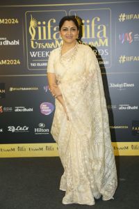 Actress Khushbu Sundar Photos @ IIFA Utsavam 2024 Press Meet