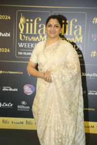 Actress Kushboo Photos @ IIFA Utsavam 2024 Press Conference