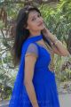 Telugu Actress Kimaya Stills in Blue Churidar