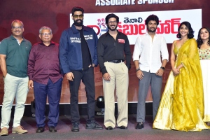 Rana Daggubati, Dulquer Salmaan, Nani, Aishwarya Lekshmi @ King of Kotha Pre-Release Event Stills