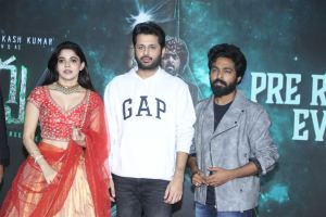 Divyabharathi, Nithiin, GV Prakash @ Kingston Pre-Release Event Stills