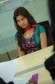 Actress Komal Jha in Green Salwar Cute Images