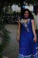 Beautiful Komal Sharma Stills in Sleeveless Blue Churidar Dress