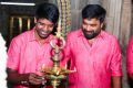 Soori, Sasikumar @ Kombu Vacha Singamda Movie Pooja Stills