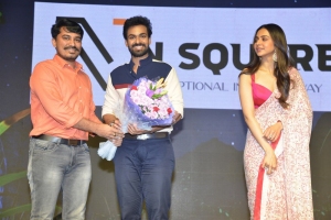 Panja Vaisshnav Tej, Rakul Preet Singh @ Konda Polam Pre Release Event Stills