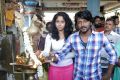 Sathish, Krisha Kurup @ Koottali Movie Pooja Stills