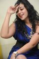 Telugu Actress Krathi Hot Photos in Blue Dress