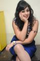 Telugu Actress Krithika Hot Photos in Blue Dress