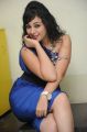 Telugu Actress Krithika Hot Photos in Blue Dress