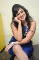 Telugu Actress Krithika Hot Photos in Blue Dress