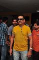 Vijaya Naresh watches Srimanthudu movie at Prasad labs photos