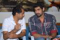 Krish, Rana at Krishnam Vande Jagadgurum Press Meet Stills