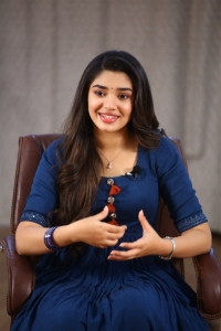 Bangarraju Actress Krithi Shetty Interview New Pictures