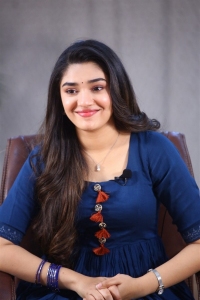 Bangarraju Krithi Shetty Interview Pictures