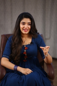 Bangarraju Actress Krithi Shetty Interview New Pictures