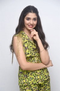 Actress Krithi Shetty Press Meet Photos about Macherla Niyojakavargam