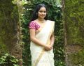 Tamil Actress Krithi Shetty in Saree Photoshoot Stills