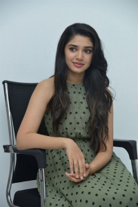 Actress Krithi Shetty Latest Pictures @ The Warrior Interview