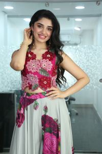 Actress Krithi Shetty Cute Images @ Manamey Movie Interview