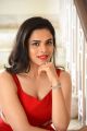 2 Hours Love Movie Actress Kriti Garg Red Dress Photos