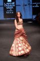 Telugu Actress Kriti Kharbanda Ramp Walk at Lakme Fashion Week 2019 Day 3